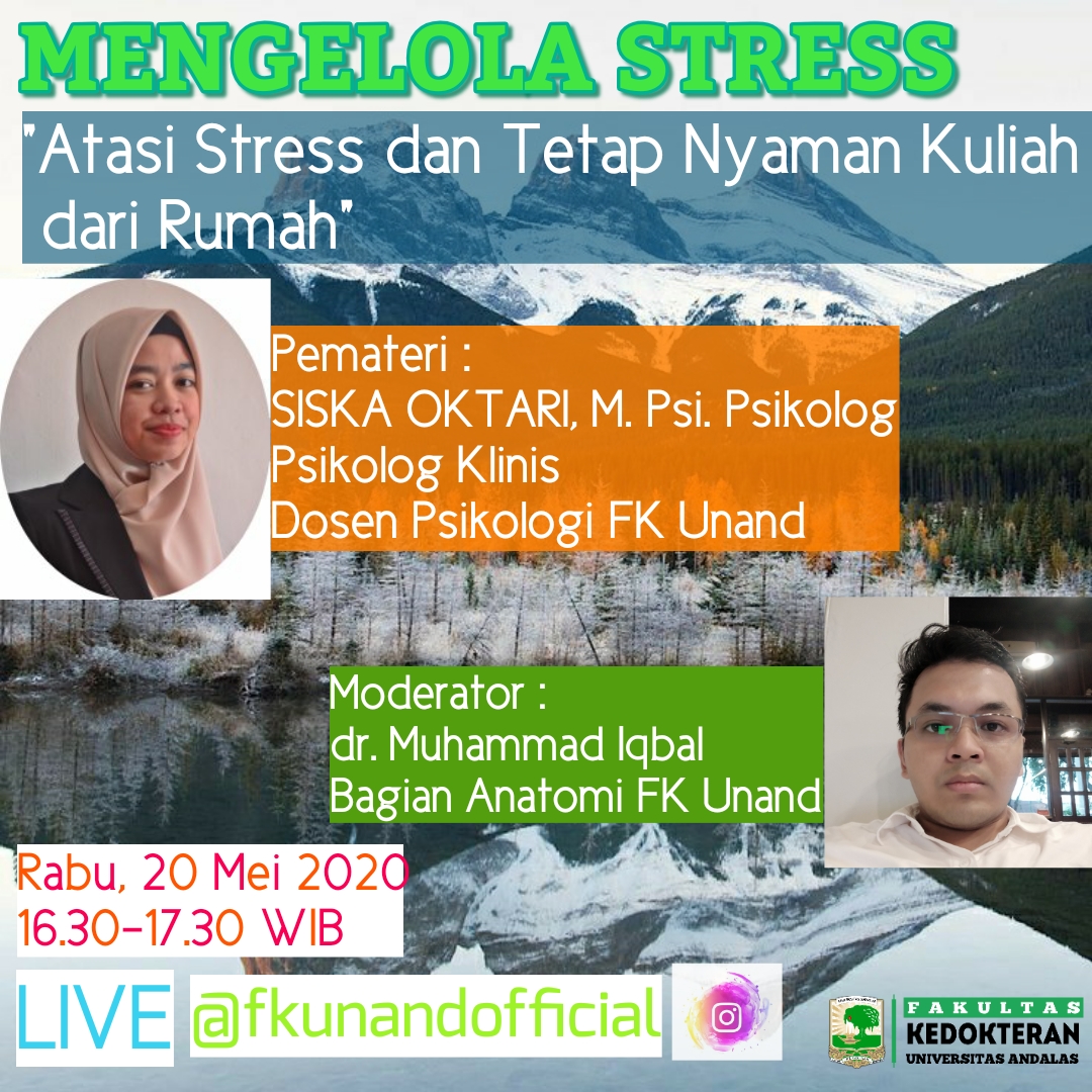 Webinar Mengelola Stress - Document Repository Universitas Andalas